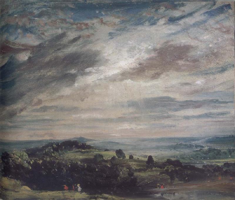 John Constable View from Hampstead Heath,Looking towards Harrow August 1821